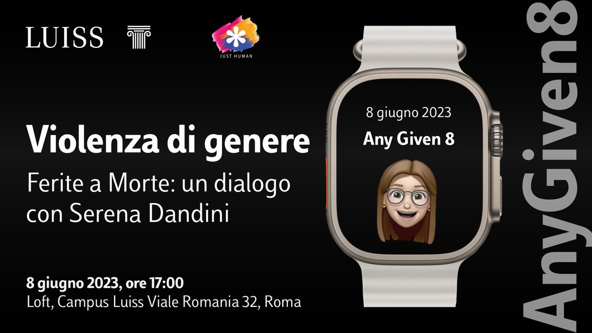 Ora "Any Given 8 - Violenza di genere - Ferite a Morte: un dialogo con Serena Dandini". Intervengono <a href="/Giannilostorto/">Giovanni Lo Storto</a>, Direttore Generale #Luiss ed <a href="/emilianadb/">emiliana de blasio</a>, Advisor del Rettore Luiss per Diversity &amp; Inclusion. Segui l'evento su 👉 socialtv.luiss.it