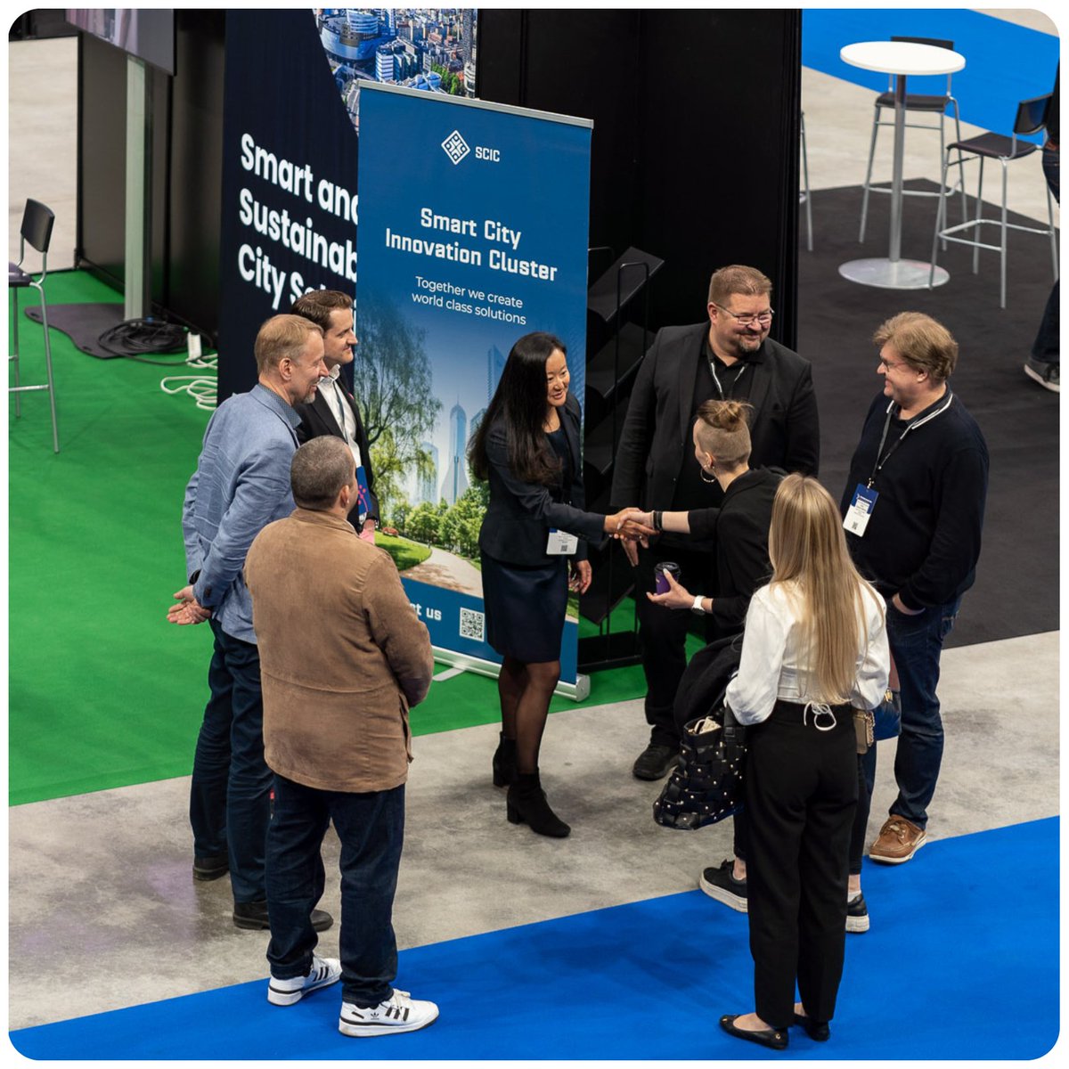 Tampere Smart City Expo & Conference @_tscec was fruitful in means of encounters and new connections. Great conversations during the day at the booth with @ITS_Finland and @BusinessTampere. New innovative members were acquired as well.

#smartcities #tscec #beyondtheabstract