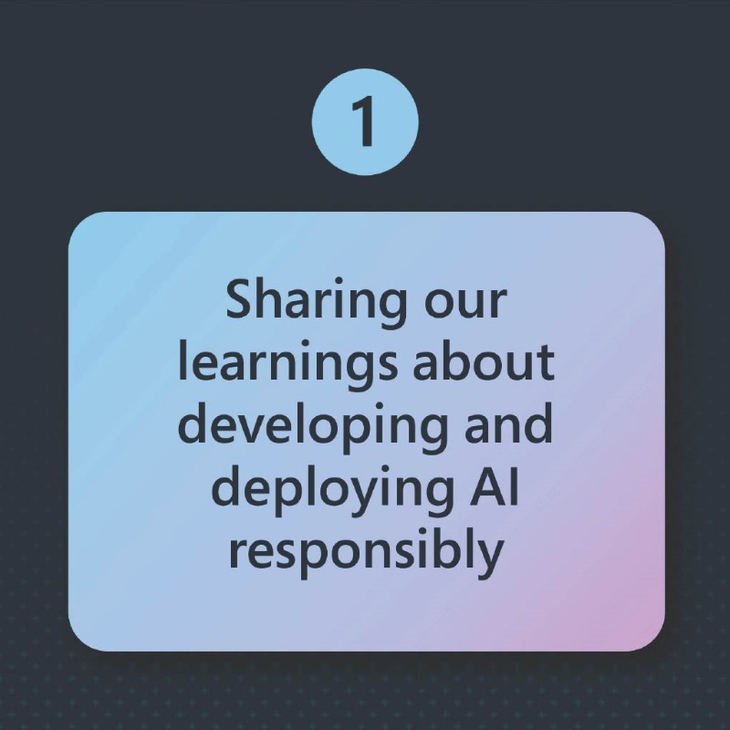MSFTIssues's tweet photo. As Microsoft continues to encourage the responsible use of AI technology, we are announcing three new commitments to help our AI customers responsibly integrate the technology into their everyday work: