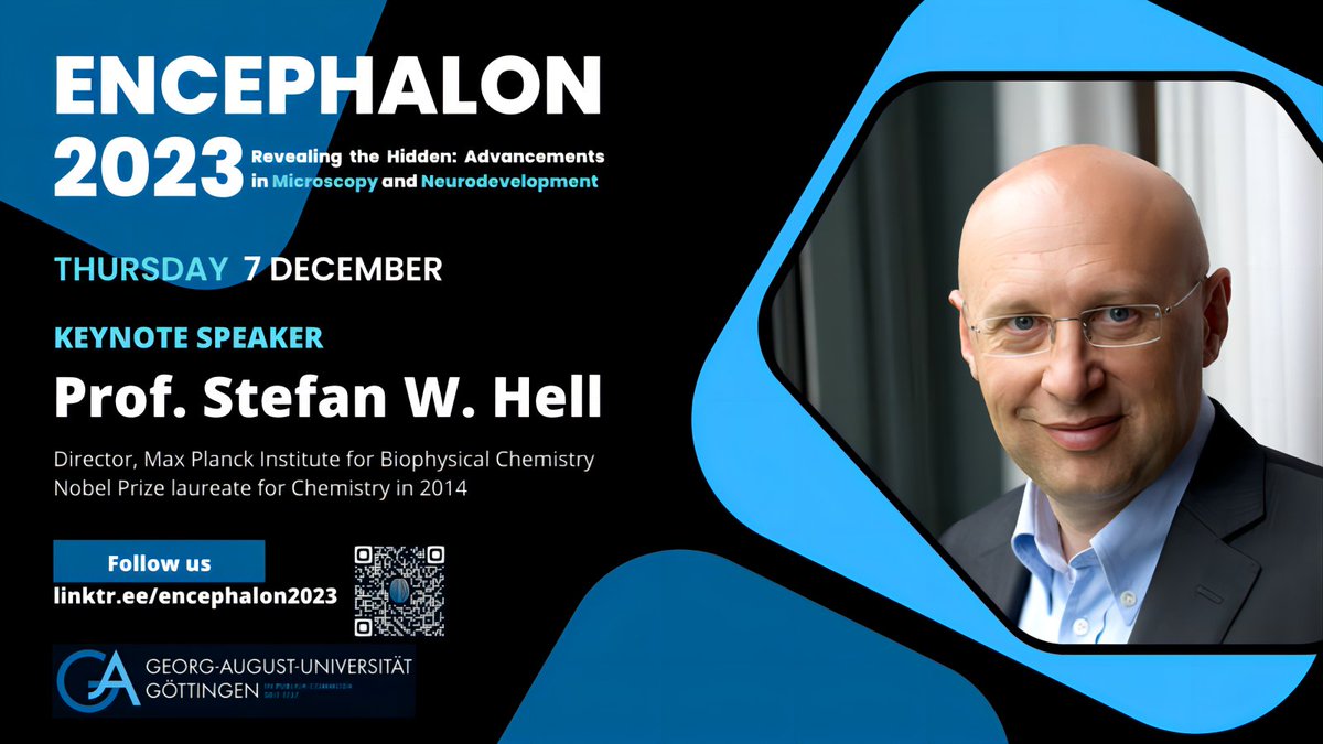 Encephalon2023's tweet photo. We are excited to announce that Prof. Stefan W. Hell @StefanHellLabs will be our first keynote speaker in our Encephalon symposium 2023! Read more on our website. Follow us: https://t.co/KZGSc7TDlq! #encephalon2023 https://t.co/s6BIJAKpOd