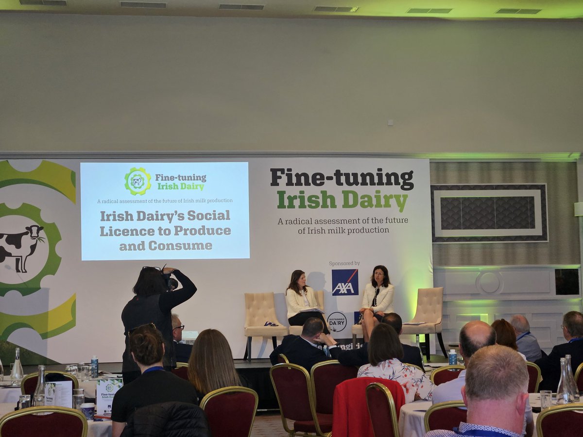 Irish Dairy #Sociallicence to produce and consume. A conversation about how we're seen and how much trust by consumers and the public at home and beyond. @NDC_ie tracking this since 2017 to help the sector better adjust its communication strategy and uphold its reputation.