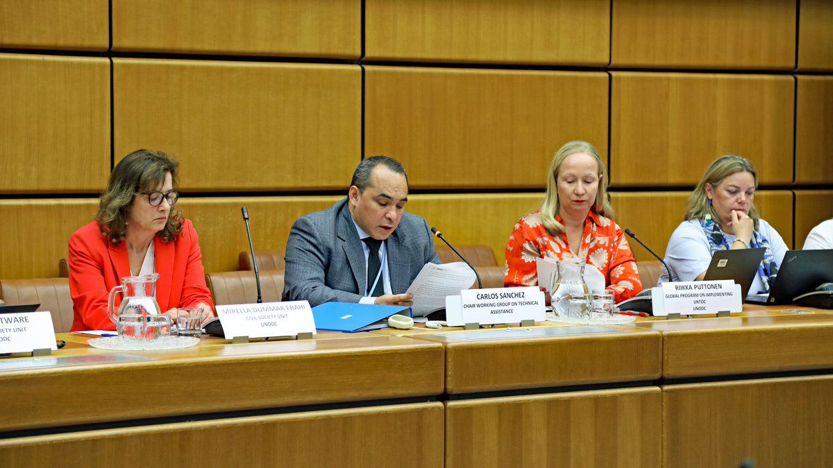 UNODC_UNTOC's tweet image. How can #CivilSociety help prevent #OrganizedCrime?

Participants of #ConstructiveDialogue on #TechnicalAssistance discussed cooperation with States in supporting development of policies &amp;amp; mainstreaming of #Gender &amp;amp; #HumanRights.

#UNTOC_ReviewMechanism 👉 bit.ly/3J4D8f0