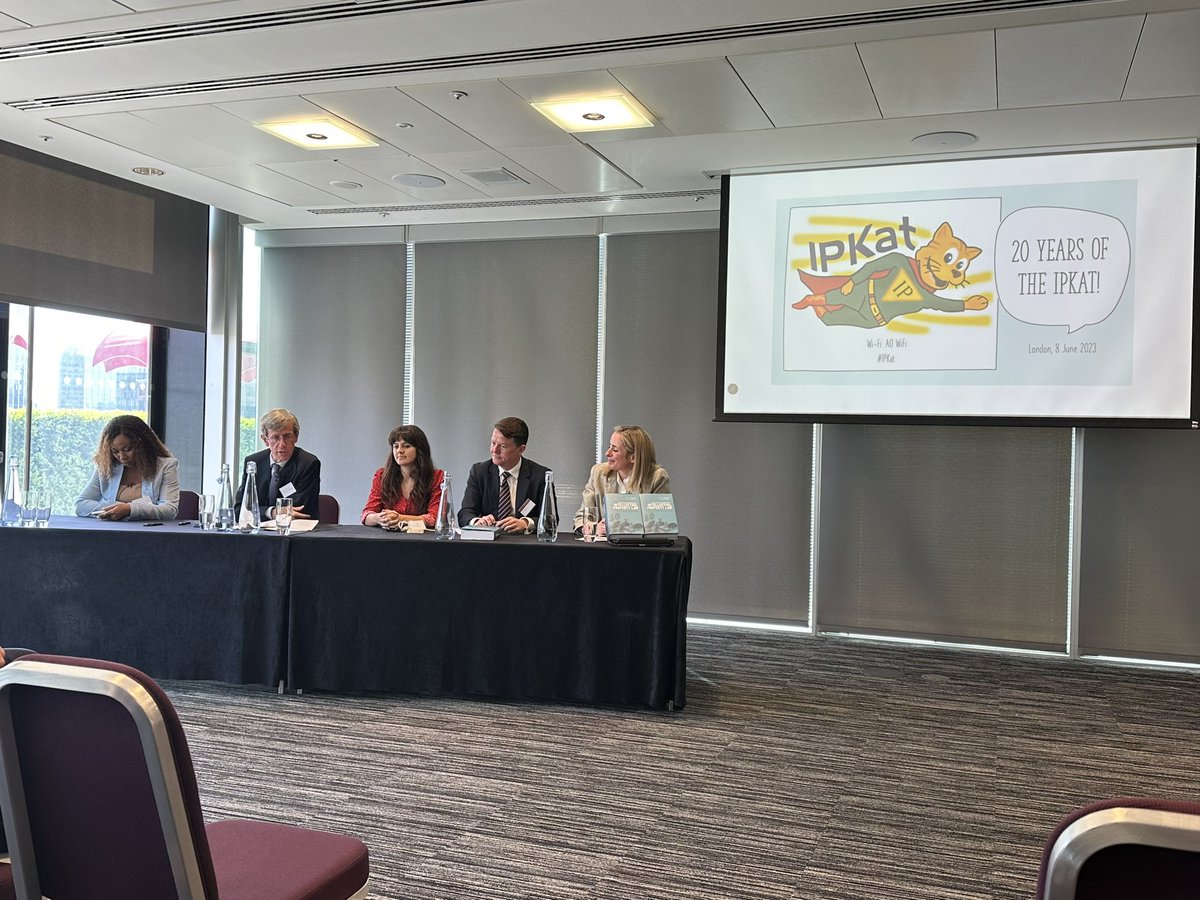 EIP_Knowledge's tweet photo. And now the copyright and design panel. each speaker asked to opine on the best or worst decision in last 20 years. #ipkat https://t.co/HnwBRdpxrT