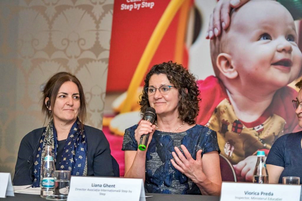 StepByStepRO's tweet image. Sharing good practices in the communities involved in ROMANIA GROWS WITH YOU @ program&apos;s closure conference. Sustainable solutions to ensure quality services for young children and their families.  #RomaniaCresteCuTine #Primokiz #ECD
