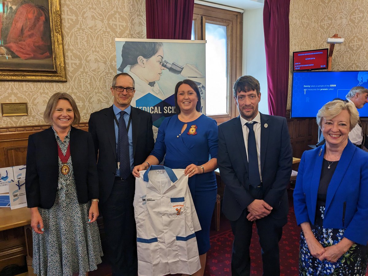 DavidRWells's tweet photo. Raising the profile of laboratory medicine and Biomedical Scientists in Parliament today. Gathering together a range of Biomedical Scientists to network with Parliamentarians to discuss our wonderful profession. #BiomedicalScienceDay2023
@Debra54597120 @JimBethell @IBMScience https://t.co/7WNTIiWkKJ