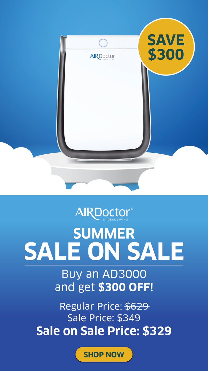 Air doctor Air purifiers on sale now!! We personally use these and they are the absolute best! Save extra with my discount link below! airdoctorpro.com/?oid=17&affid=… #cleanair #airquality #airdoctor #airpurifiers