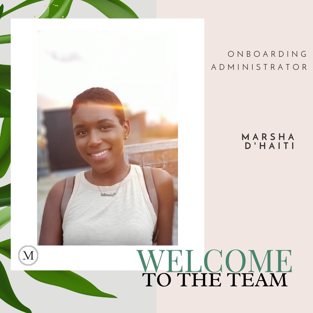 monasolutions's tweet image. We are thrilled to add another talented and enthusiastic member to our team. Marsha D’Haiti will offer support to our new clients!

#team #MONAteam #Welcome #growing