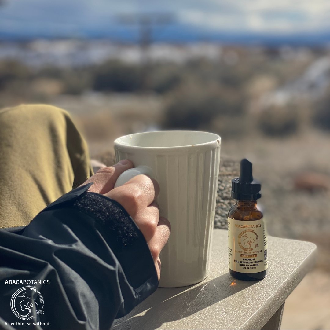 Coffee lover, but do you get the shakes? You are not alone, and so are we. You can stop drinking coffee all along, but we know it can be tricky. Have you considered adding some #Sunrise to your morning cup of Joe? Give it a try. #abacabotanics #hemp #hempoil #cbd #wellness