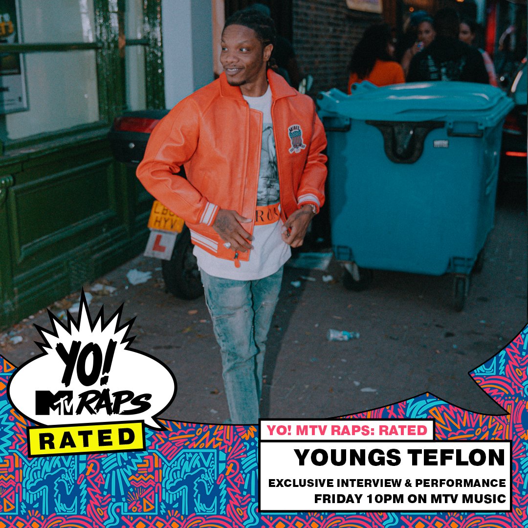 MTVMusicUK's tweet photo. TONIGHT! @snoochieshy &amp; @poetscorneruk are back for a brand new episode of YO! MTV Raps: Rated 🔥

@JordsOnline reveals the message behind his music 🫶
@YoungsTeflon &amp; #TinyBoost perform live 🤝🏾
@1hoodstarjb talks future plans 🔝💿

Brand NEW YO! MTV Raps: Rated 10pm #MTVMusic 📺 https://t.co/nsgbUN2Pkv