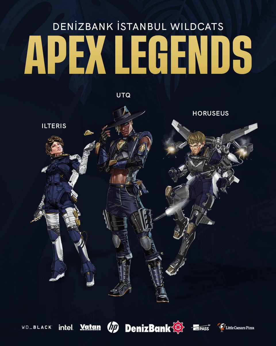 IWcats's tweet photo. Kendi efsanelerimizle tanışmanızın vakti geldi!

İşte karşınızda son derece iddialı yeni APEX Legends kadromuz! 👊🏻👊🏻

🇹🇷 İlteriş ''Ilteris'' Özyürek @Ilteris_lol

🇹🇷 Utku ''utQ/Karpat'' Çoban  @utkkarpat 

🇹🇷 Altan ''Horuseus'' Ertürk @AltanHorus https://t.co/JWOxOn1qUg