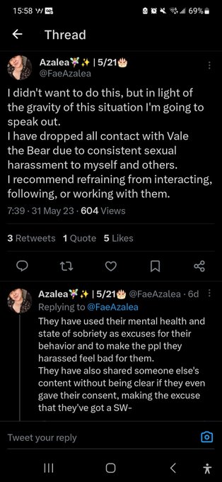 My hubby, Vale, is being slandered by one of his so called "friends."   First off, he was allowed to<a href="/tag/milf"class="tags"><span>#milf</span></a>