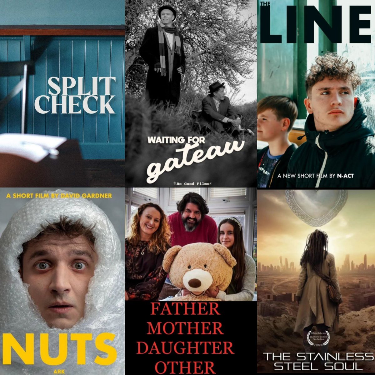 AliceERyan's tweet photo. 1) SATURDAY 10TH JUNE
I have 6 films being shown @sthendfilmfest #SouthendFilmFestival
PART ONE
6:30pm
@arkpictures_
@dankeeble
SPLIT CHECK
@BeGoodProd
WAITING FOR GATEAU
@NActTheatre
#SharonWilliams
THE LINE
https://t.co/JsIiolp8AG
#HappyProducer
#Actor #Filmmaker https://t.co/JUyHtu4kVh