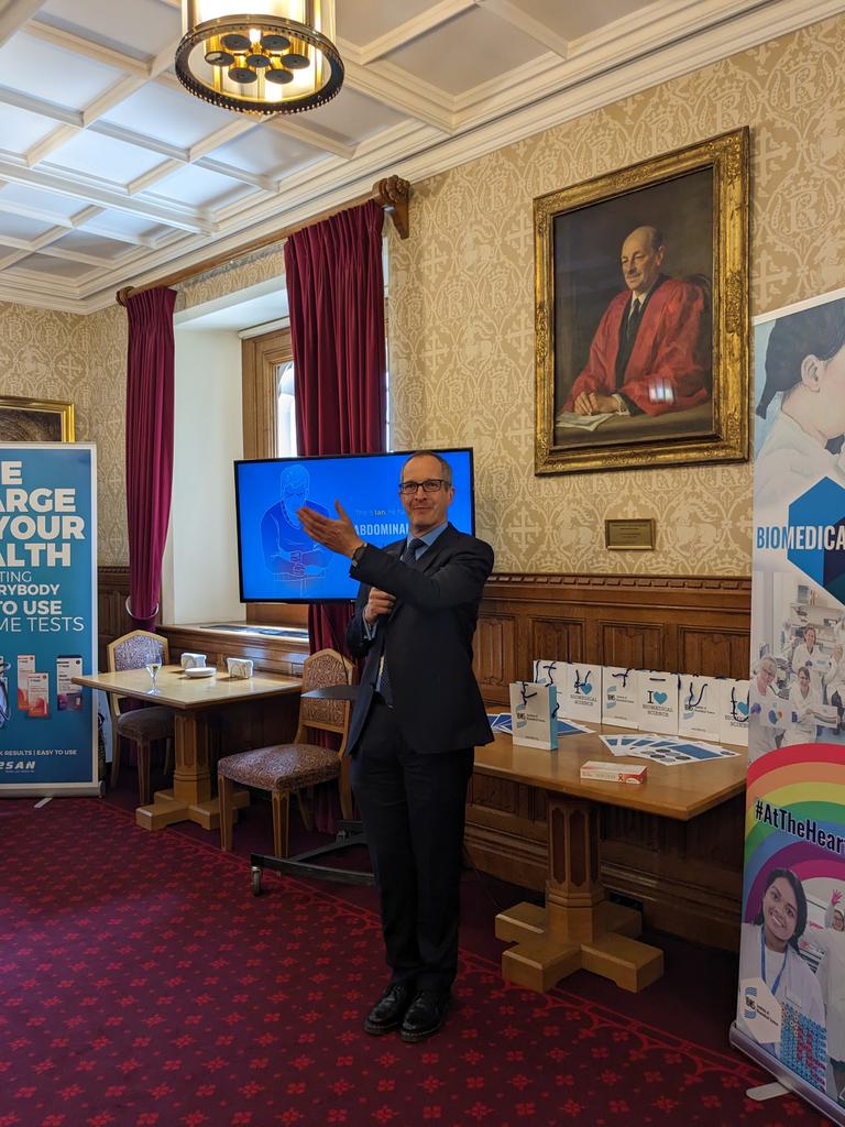 DavidRWells's tweet photo. Raising the profile of laboratory medicine and Biomedical Scientists in Parliament today. Gathering together a range of Biomedical Scientists to network with Parliamentarians to discuss our wonderful profession. #BiomedicalScienceDay2023
@Debra54597120 @JimBethell @IBMScience https://t.co/7WNTIiWkKJ