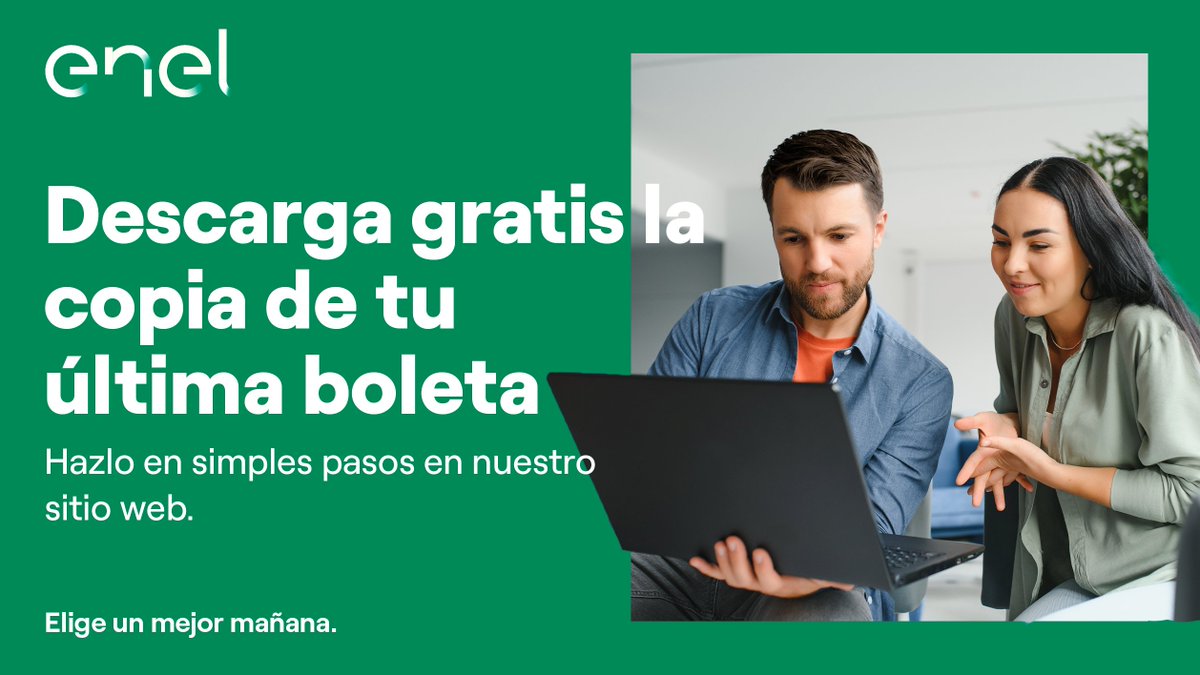 Enel_Informa_CL's tweet photo. Si no encuentras tu cuenta de luz, obtén la copia de tu última boleta de #EnelDistribución en https://t.co/sFMBucbq7R.
Y para tenerla siempre en tu correo suscríbete a la Boleta Electrónica en: https://t.co/6kDvieFrFa https://t.co/586doeTuYV