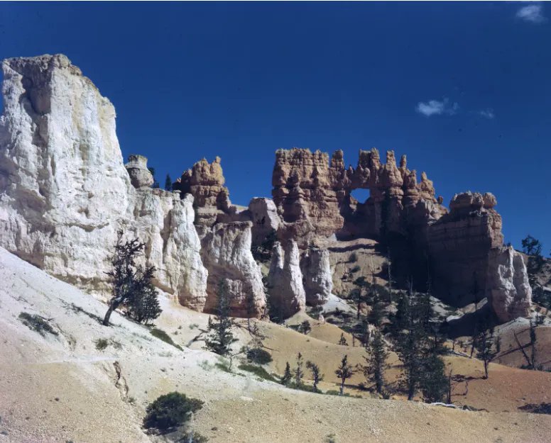 Happy centennial, @BryceCanyonNPS! 😍💛🏜️ Check out more #historic photos of the national monument here: bit.ly/421GW7J. #UtahHistory #Collections #VisitUtah