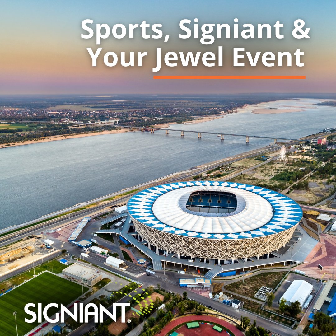 Signiant's tweet image. From the World Cup to a minor league baseball game, all jewel events have something in common — digital files and the need to move a ton of them... and fast 📂💨

Sports, Signiant and Your Jewel Event » ow.ly/nBpw50OEiE1 

#LiveSports #SportsProduction #ContentExchange
