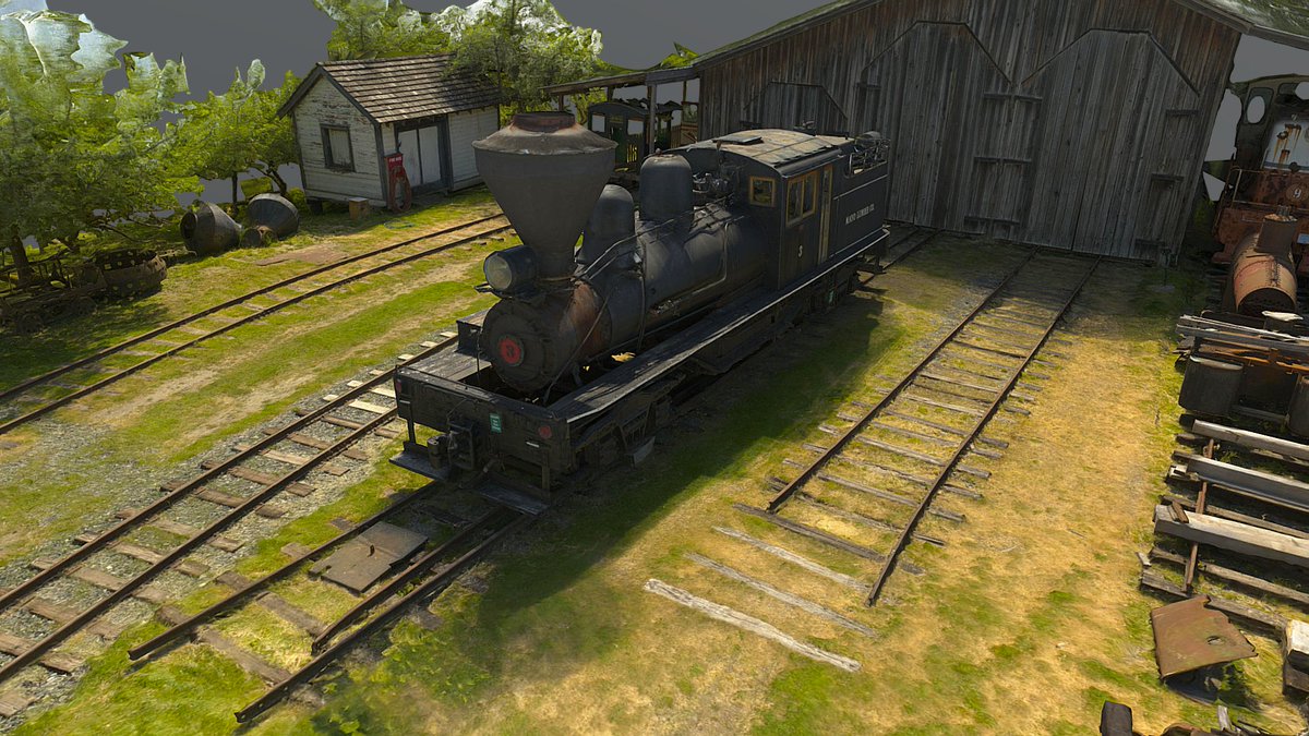 3D model of a steam locomotive by peter54

Reconstructed in RealityCapture from 939 photos.

View it on Sketchfab: skfb.ly/oHQSK

#realitycapture #photogrammetry #3dscanning capturingreality.com