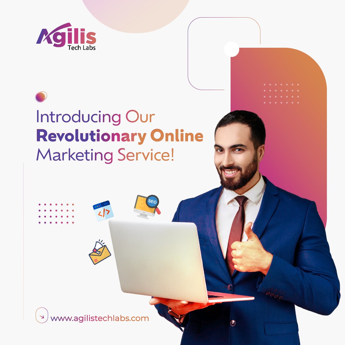 AgilisTechLab's tweet image. 🌟 Introducing Our Revolutionary #OnlineMarketing Service! 🚀✨
🔍 Captivate Your Audience. 🌍 Expand Your Reach. 🎯 Targeted Strategies. 🤝 Build Lasting Connections. 💻 Unleash #DigitalSuccess. 🚀 Leave Competitors Behind. Learn more at agilistechlabs.com/online-marketi…. #AgilisTechLabs