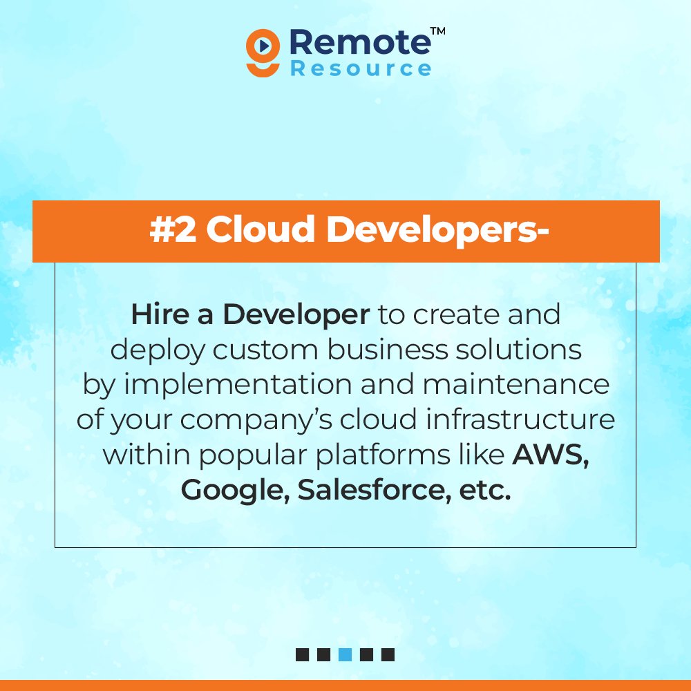 remoteresource's tweet image. Here is a list of the top 3 types of software developers you need to hire for your SMB in 2023!

Save this for future reference. 📌

Follow us for more such info. 😎

Add to the list if you think we missed any! ⤵️

#RemoteDevelopers #SoftwareDevelopers #SupportSmallBusinesses