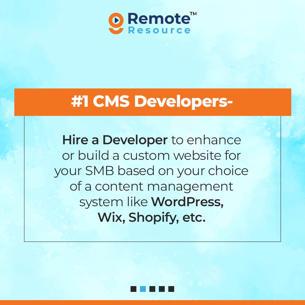 remoteresource's tweet image. Here is a list of the top 3 types of software developers you need to hire for your SMB in 2023!

Save this for future reference. 📌

Follow us for more such info. 😎

Add to the list if you think we missed any! ⤵️

#RemoteDevelopers #SoftwareDevelopers #SupportSmallBusinesses