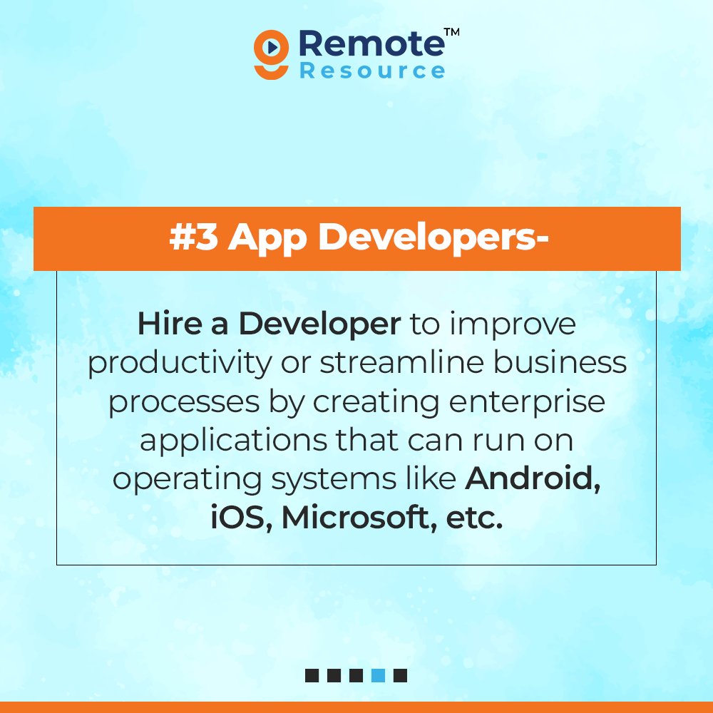 remoteresource's tweet image. Here is a list of the top 3 types of software developers you need to hire for your SMB in 2023!

Save this for future reference. 📌

Follow us for more such info. 😎

Add to the list if you think we missed any! ⤵️

#RemoteDevelopers #SoftwareDevelopers #SupportSmallBusinesses