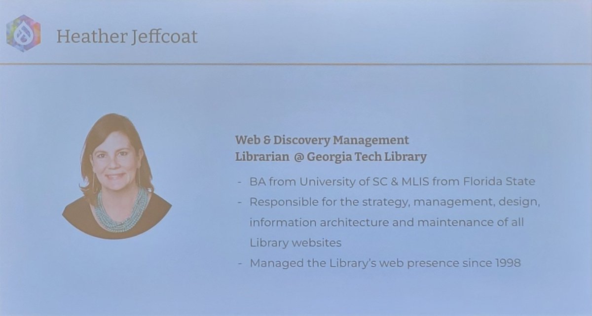 Case Study: Georgia Tech Library Rebuild and Upgrade @evolvingweb #DrupalConPittsburgh #HigherEdSummit