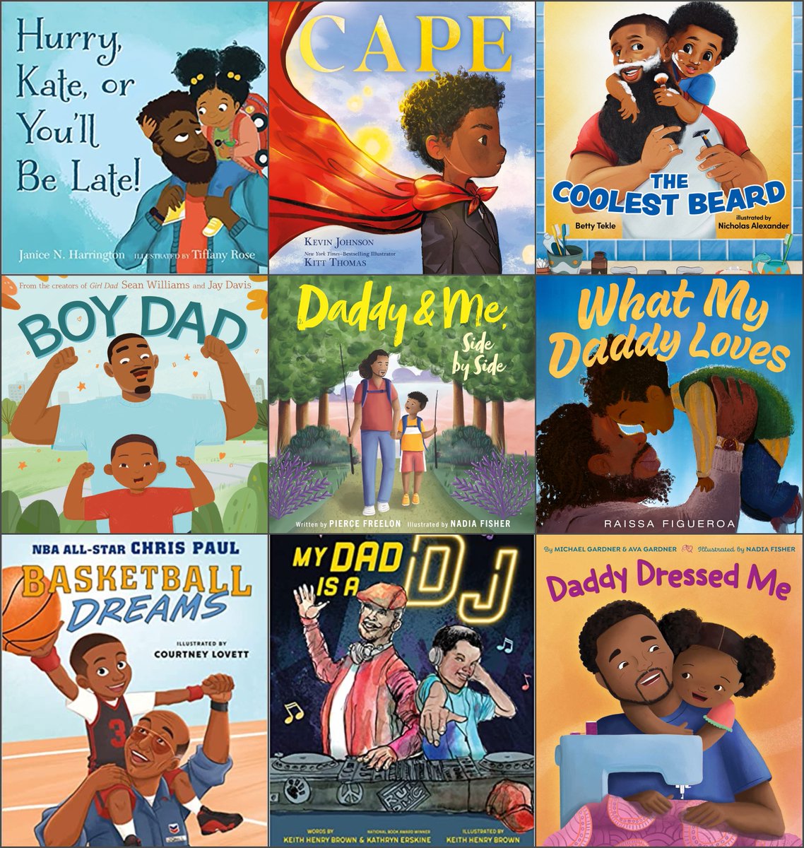BCBooksAuthors's tweet photo. 📚Daddy Love: 9 Picture Books for Father’s Day

❤️Father’s Day is a few days away, check out these fantastic picture books!

See titles here👇🏿
https://t.co/68LVW3qjIj

#OurStoriesMatter https://t.co/4FJmjtqQLH