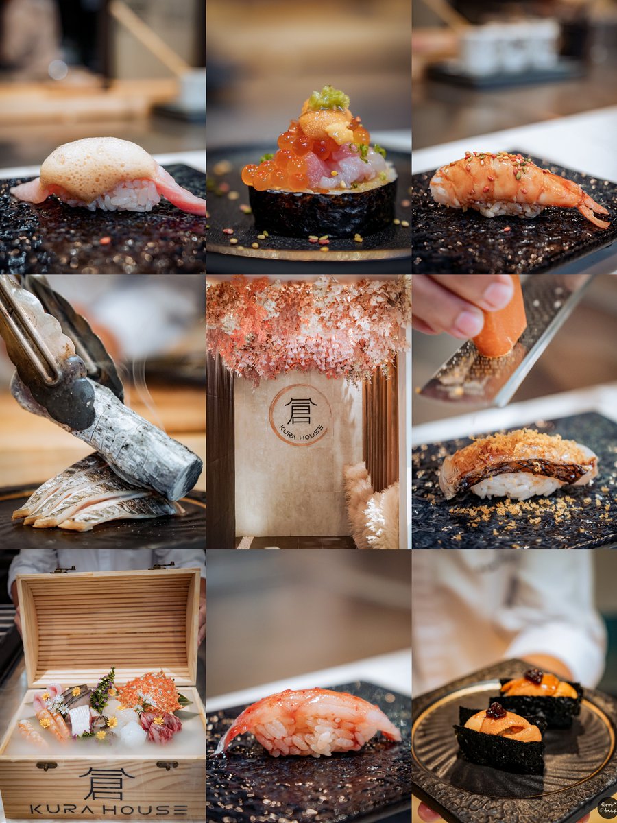 มาจัดโอมากาเสะแถวสุขุมวิท 𝗞𝘂𝗿𝗮 𝗛𝗼𝘂𝘀𝗲 คือดีเลย เค้านำเทคนิค Molecular มาใช้ ล้ำมาก แต่ก็ยังคงรสชาติญี่ปุ่นแบบดั้งเดิมไว้ ใดๆคือวัตถุดิบสดมาก มี3รอบ มี2ราคา 1990/2980 เราทานแบบ1990มี10คอร์ส ได้ทั้ง Otoro และ Uni ฟินสุด นอกจากโอมากาเสะที่นี่มีเมนู a la carte ด้วยจ้า <a href="/aroii/">@aroii บอกต่อ</a>