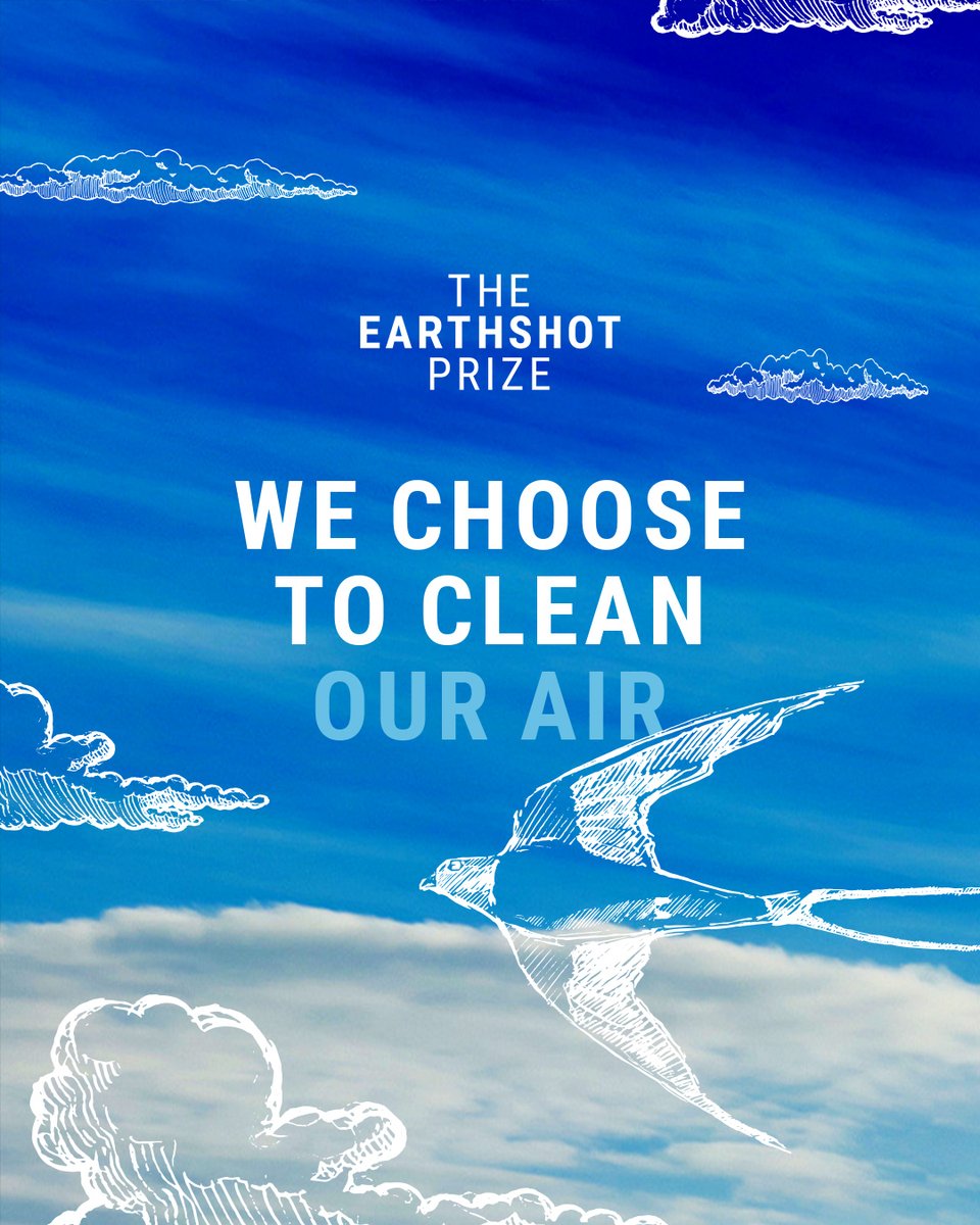 We choose to Clean our Air

Comment a 💚 below if you're with us!

Stay tuned as we intro you to all our Clean Our Air Finalists and their groundbreaking solutions over the coming weeks!