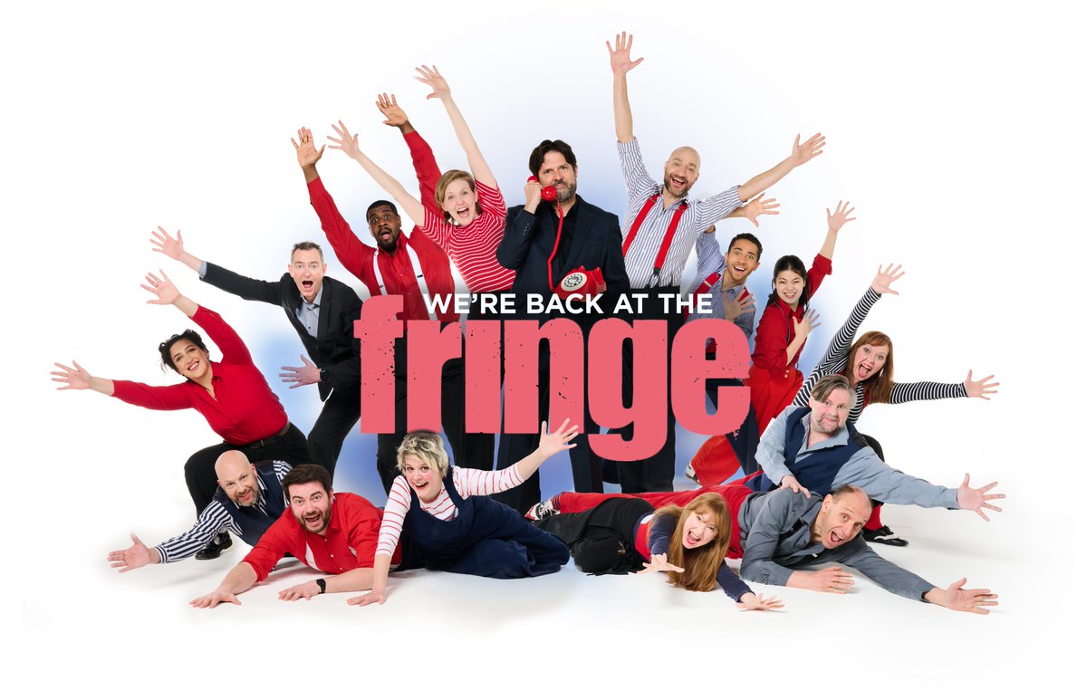 Woo! The #edfringe programme launches today! And you can bet we're hiding in there amongst a whole heap of other awesome shows!