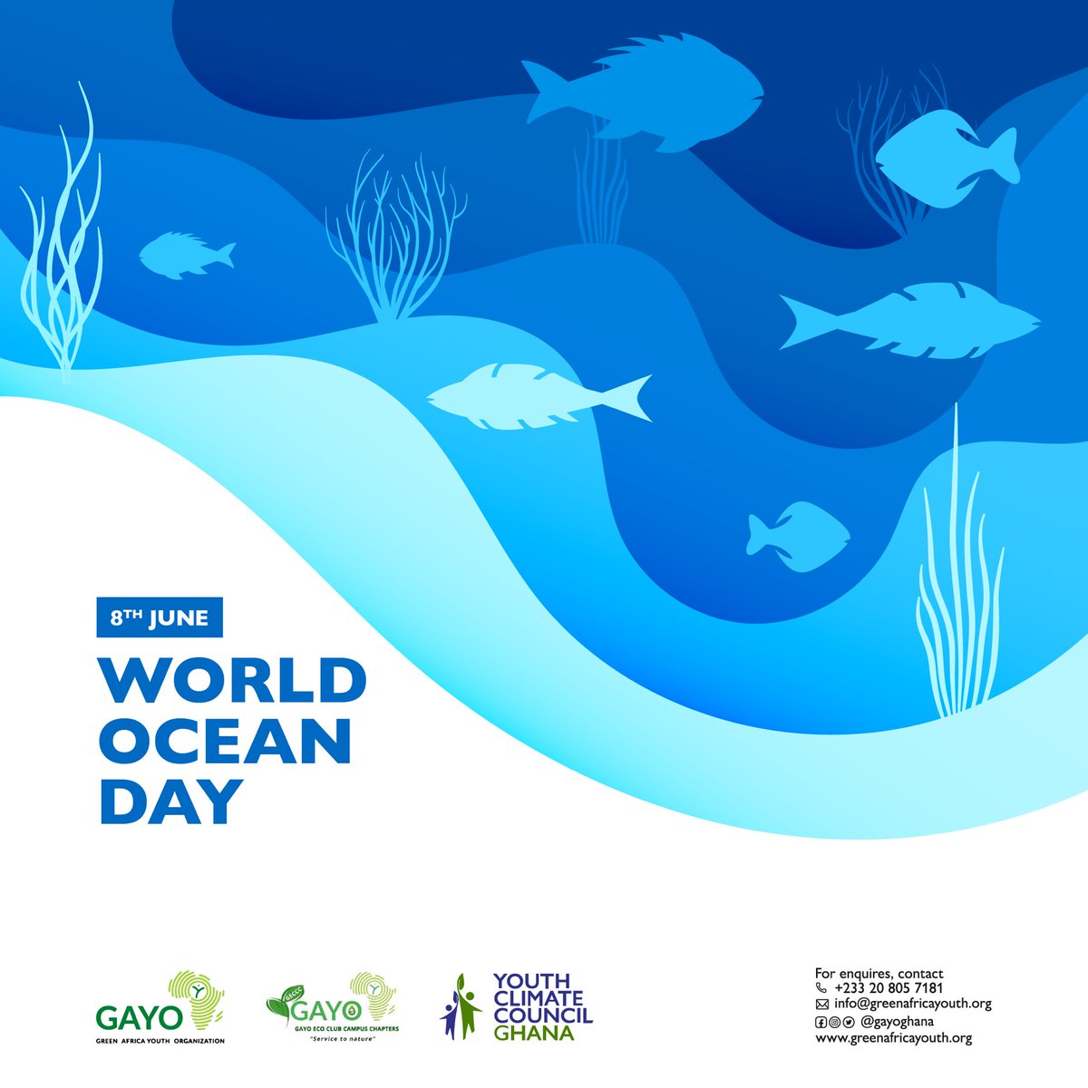 gayoecoclubs's tweet photo. Let's #dive into a world of wonders! Today, let's celebrate #worldoceansday and #pledge to #protect our precious oceans. Together, we can create waves of change for a sustainable future.
#saveouroceans #oceanconservation #oneplanetoneocean #actionnow https://t.co/iVNeWdjjMZ