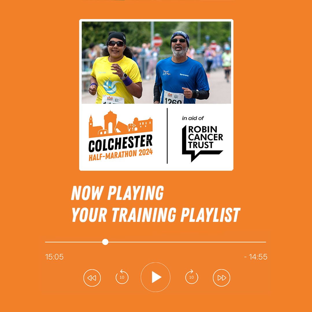It's SPOTIFY SUNDAY 🎧 🧡

Each week we will be selecting YOUR song suggestions to be added to our Official Colchester Half Marathon 2024 Playlist - which you can use during your training! 🏃 open.spotify.com/playlist/62MYi…

Comment your favourite song for running training below! 👇