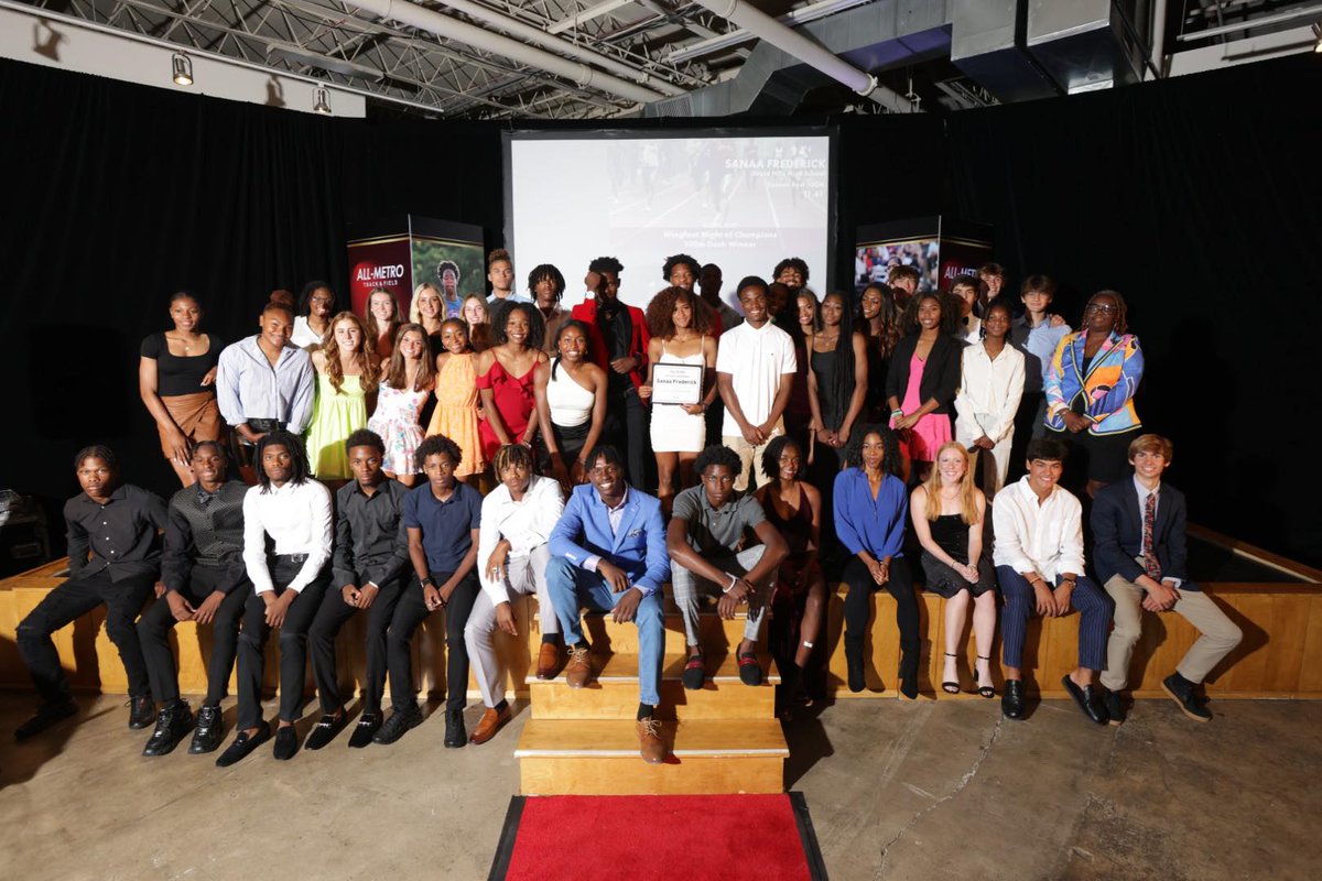 59 years ago, Atlanta Track Club was founded with the intent to create an active and healthy Atlanta, starting with the All-Metro Ceremony. Last night, the tradition continued by celebrating the most distinguished track &amp; field athletes in GA and the U.S.!