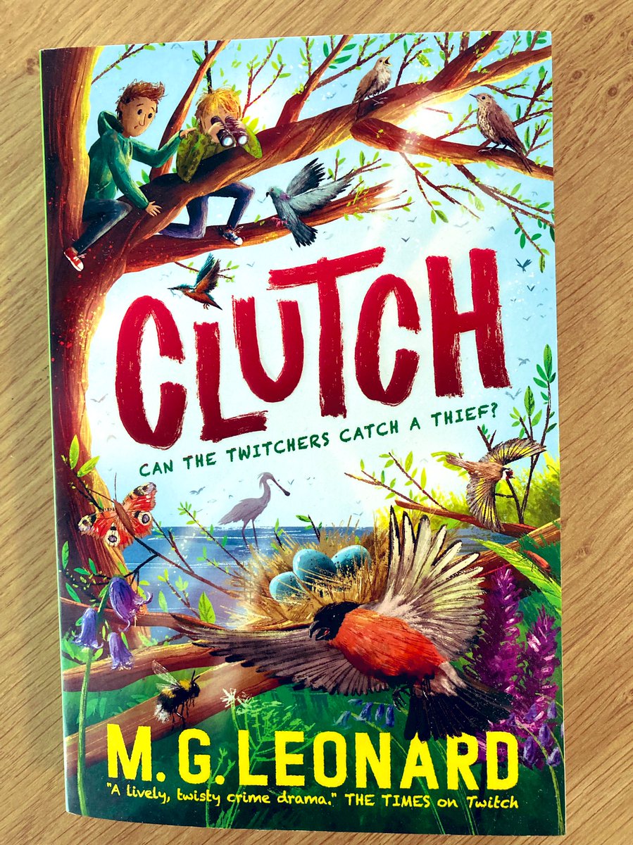 A huge thank you to @toppsta @MGLnrd @WalkerBooksUK for our school copy of #Clutch. Can’t wait for the posters to arrive! This will be well loved in the library I’m sure! 🪺🪶 #toppstaschooldisplay