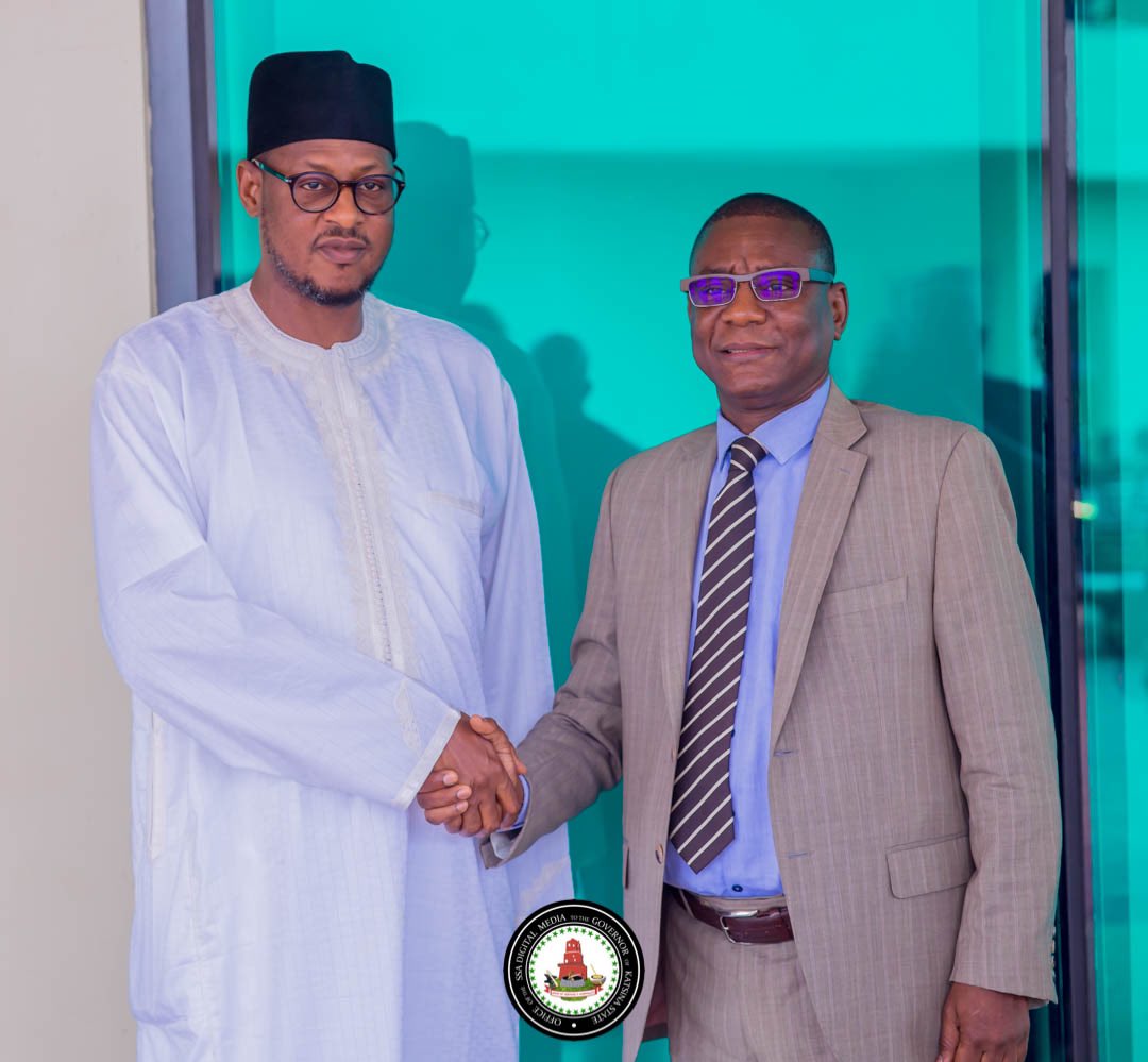 dikko_radda's tweet photo. In line with my administration’s bid to partner with regional and global developmental institutions, this morning, I met with Mr Lamin Barrow, the DG of Africa Development Bank at the Country Office in Abuja. https://t.co/Xd8XD2gdVr