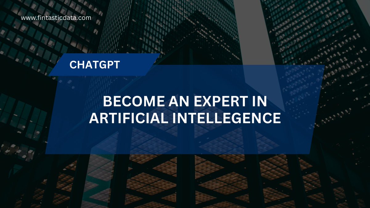 Unleash the power of AI. ENROLL NOW : fintasticdata.com/master-chatgpt… #chatGPT