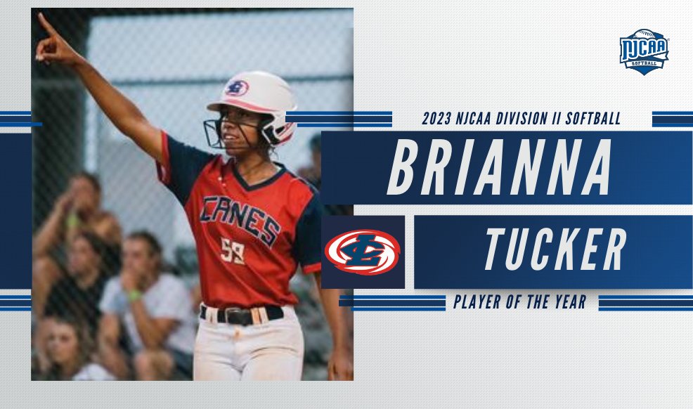 NJCAASoftball's tweet photo. 💣 One of the nation's top hitters brings home Player of the Year!

@louisburg_sb shortstop Brianna Tucker is the 2023 #NJCAASoftball DII Player of the Year.

Full Release | https://t.co/9kZmHU5eDi https://t.co/9V60UaaLBn
