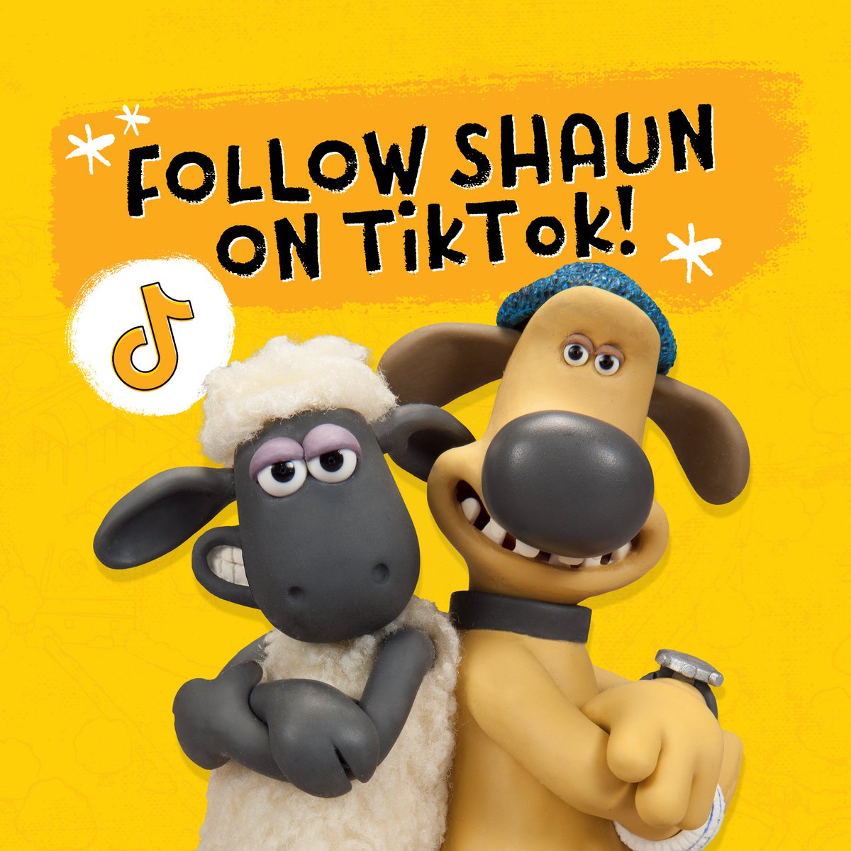 Shaun the Sheep on Twitter and join Shaun's Flock on TikTok