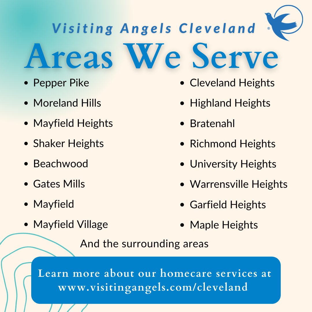 ClevelandAngels's tweet image. Visiting Angels Cleveland is committed to provisioning our clients with top-quality care - #Bookafreeconsultation today and learn how we make everyday #livingsafer and more comfortable for local seniors. #homecareservices #seniorcare #visitingangels #visitingangelscleveland 💙