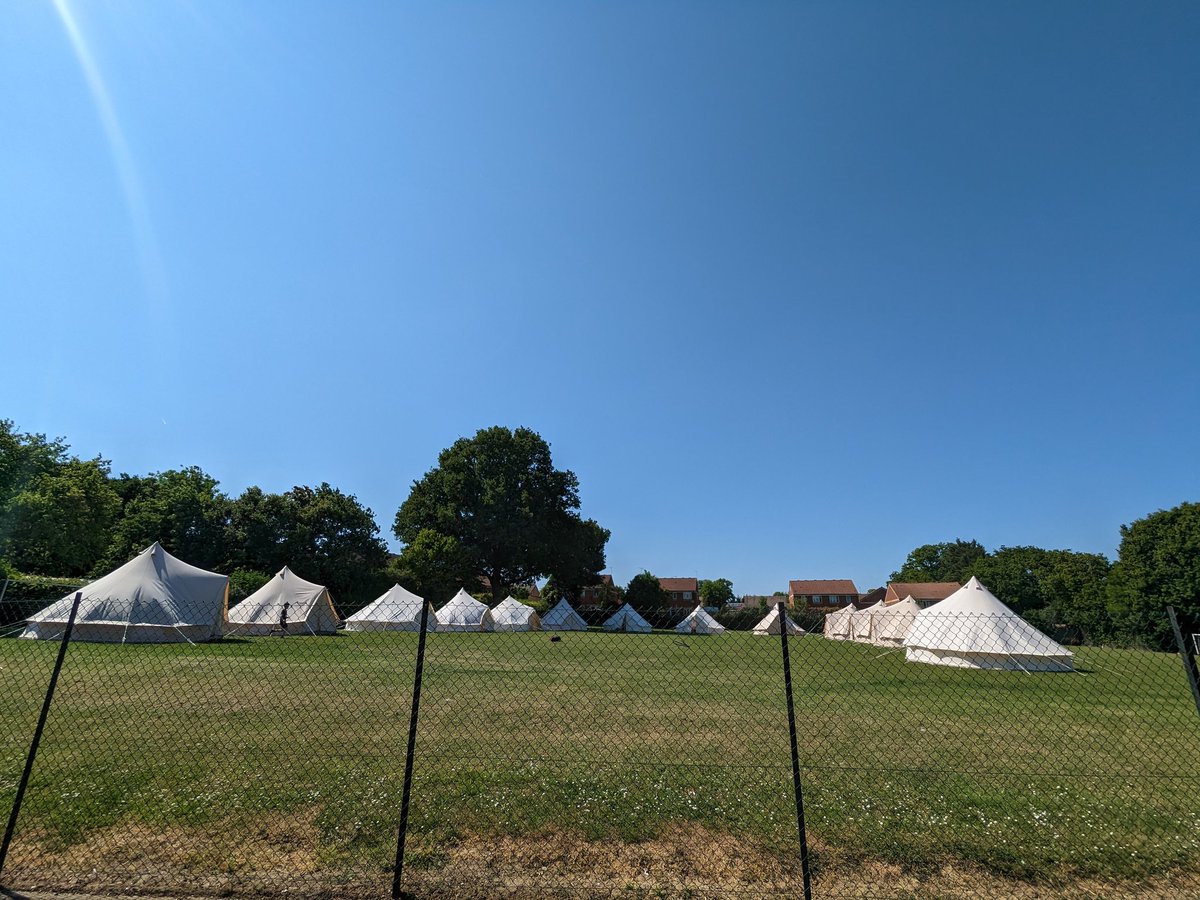 Good luck to our intrepid Year 3s who are camping on the field tonight #Courage #Curiosity #Resilience #Responsibility