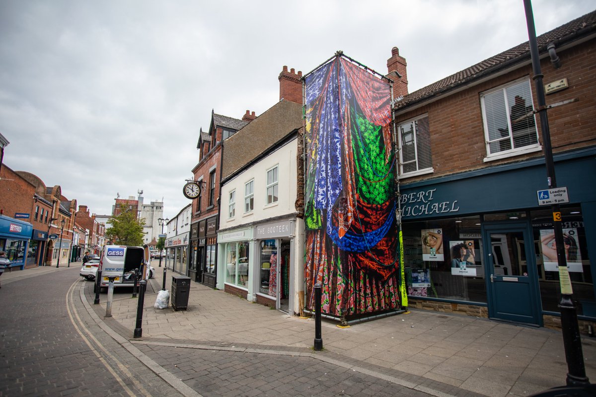 NowThenSelbyST's tweet photo. Papilio has emerged in #Selby! Come and see it at 22 Finkle Street and read more here about the Selby Stories that inspired its creation https://t.co/lo05QamG4O #yorkshire #art https://t.co/NIbosi1z7h