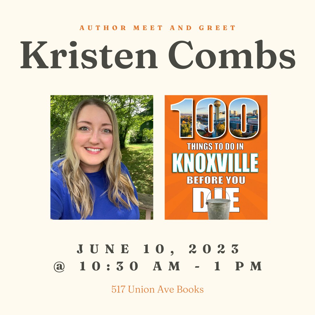 This weekend is packed with events! Join us for events with Kristen Combs, Sarah Hall, and David Neil Drews. Please register for these FREE events at the link: unionavebooks.com/events