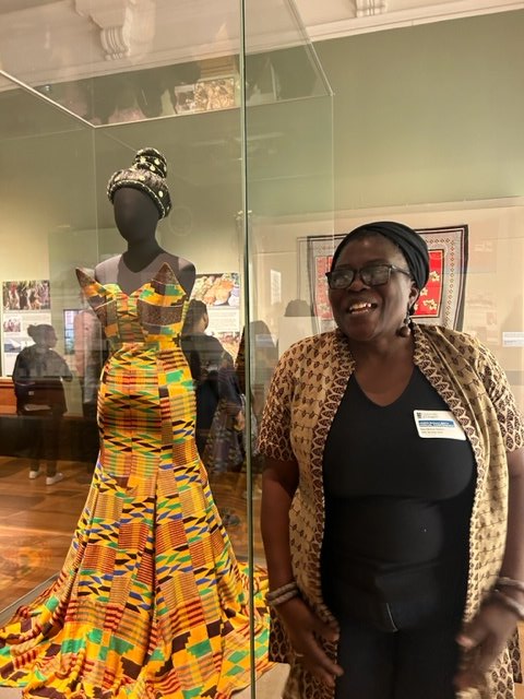 UofG JMS PhD (@uofgjmsphd) on Twitter photo Delighted to take a trip across to the <a href="/KelvingroveArt/">Kelvingrove Art Gallery and Museum</a> to take a look at the Obaa Sima Dress which was created by our wonderful JMS 22 Scholar Naa Densua Tordzro. Delighted to take a trip across to the <a href="/KelvingroveArt/">Kelvingrove Art Gallery and Museum</a> to take a look at the Obaa Sima Dress which was created by our wonderful JMS 22 Scholar Naa Densua Tordzro.
