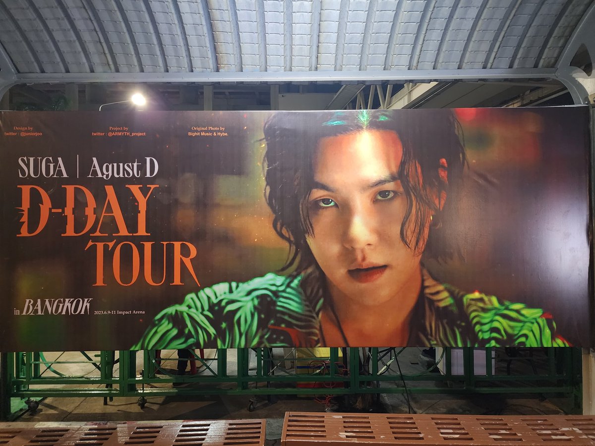 ShopLemoned7824's tweet photo. พรุ่งนี้แล้วว~!! แวะชมป้ายกันก่อน ✨️

#AgustD_SUGA_Tour_in_bangkok 
#ประเทศไทยมียุนกิแล้ว #SUGA
#SUGA_AgustD_TOUR_in_Bangkok 
#D_DAY_TOUR_BANGKOK #BTS https://t.co/PWAF7hDH3B