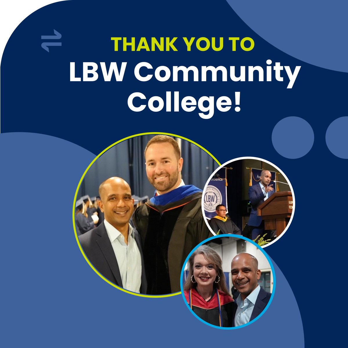 Transfr (@transfrinc) on Twitter photo A huge thank you to <a href="/LBWCC/">LBW Community College</a> for the incredible opportunity to speak at their commencement ceremony! It was an honor to speak to such bright young students continuing their pathways to careers! Read more here: bit.ly/3N01S9C
#transfr #vr #training #education #Workforce A huge thank you to <a href="/LBWCC/">LBW Community College</a> for the incredible opportunity to speak at their commencement ceremony! It was an honor to speak to such bright young students continuing their pathways to careers! Read more here: bit.ly/3N01S9C
#transfr #vr #training #education #Workforce