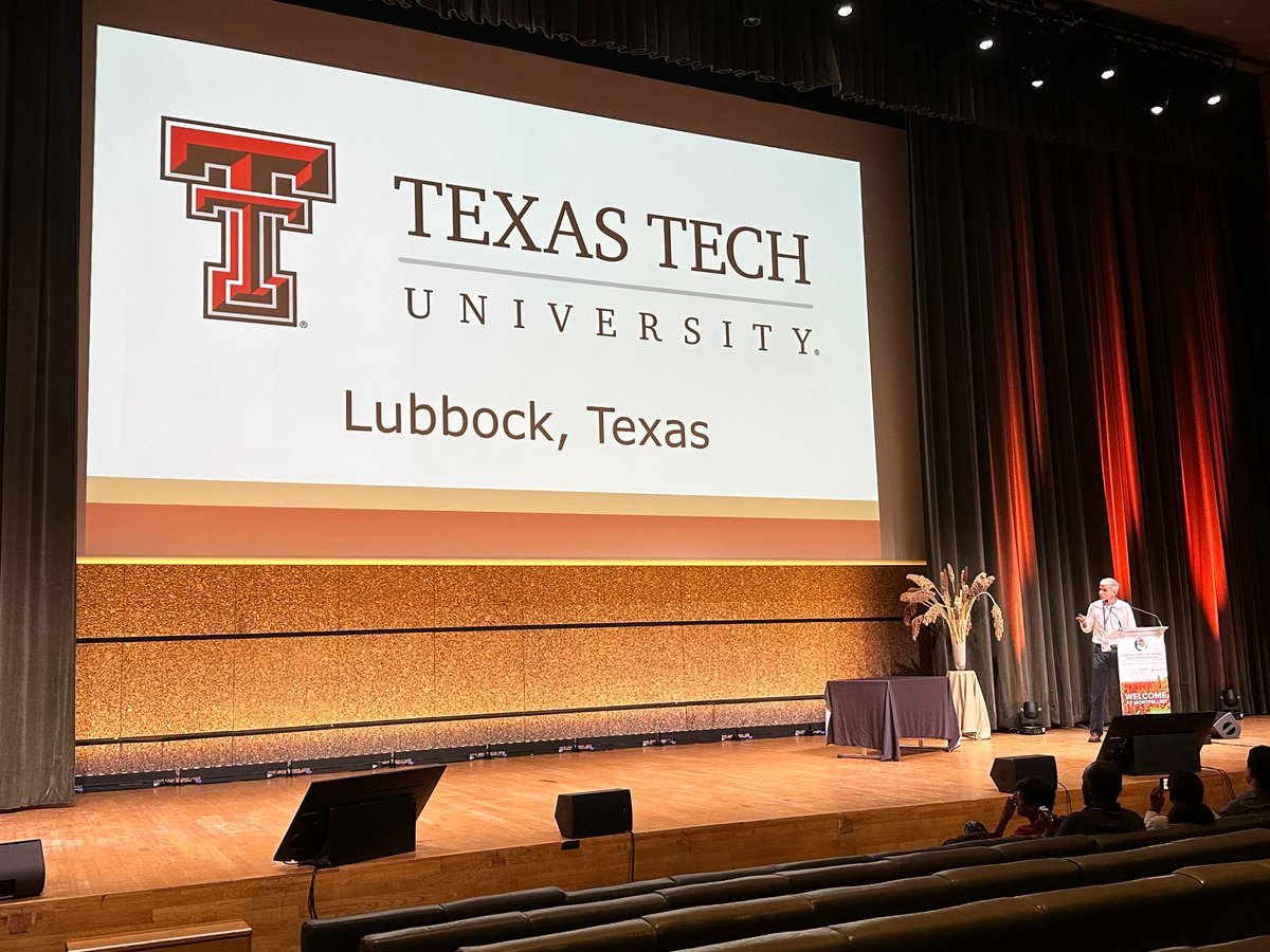 #GSA chair announces @TexasTech as the host for the next host of the #GlobalSorghumConference!