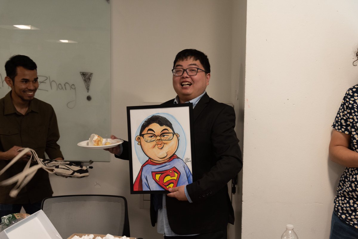 Last week we got to congratulate Dr. Chenzhen Zhang on completing his Ph.D. @ChenzhenZhang  has built the foundation for multiple new research directions in our lab and has been an invaluable asset to 7 new Ph.D. students!
