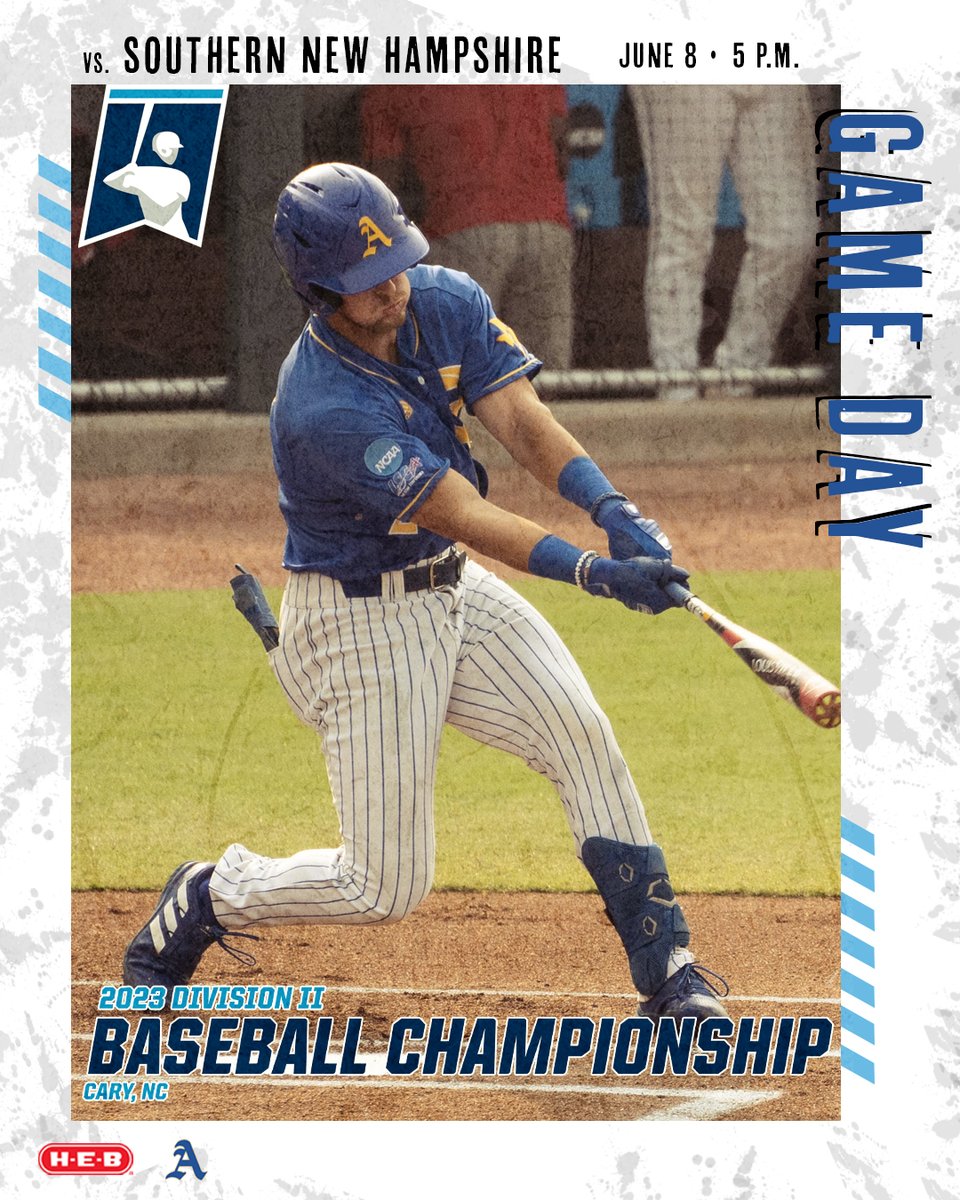 GAMEDAY!!! The Rams rematch the Penmen in the semifinals of the National Championship! #WhyNotUs

⚾️: vs. (6) Southern New Hampshire
🕔: Tonight, 5 p.m. CST
📍: Cary, N.C.
🏟️: USA Baseball National Training Complex
📊: angelostats.com
💻: ncaa.com/game/6149649