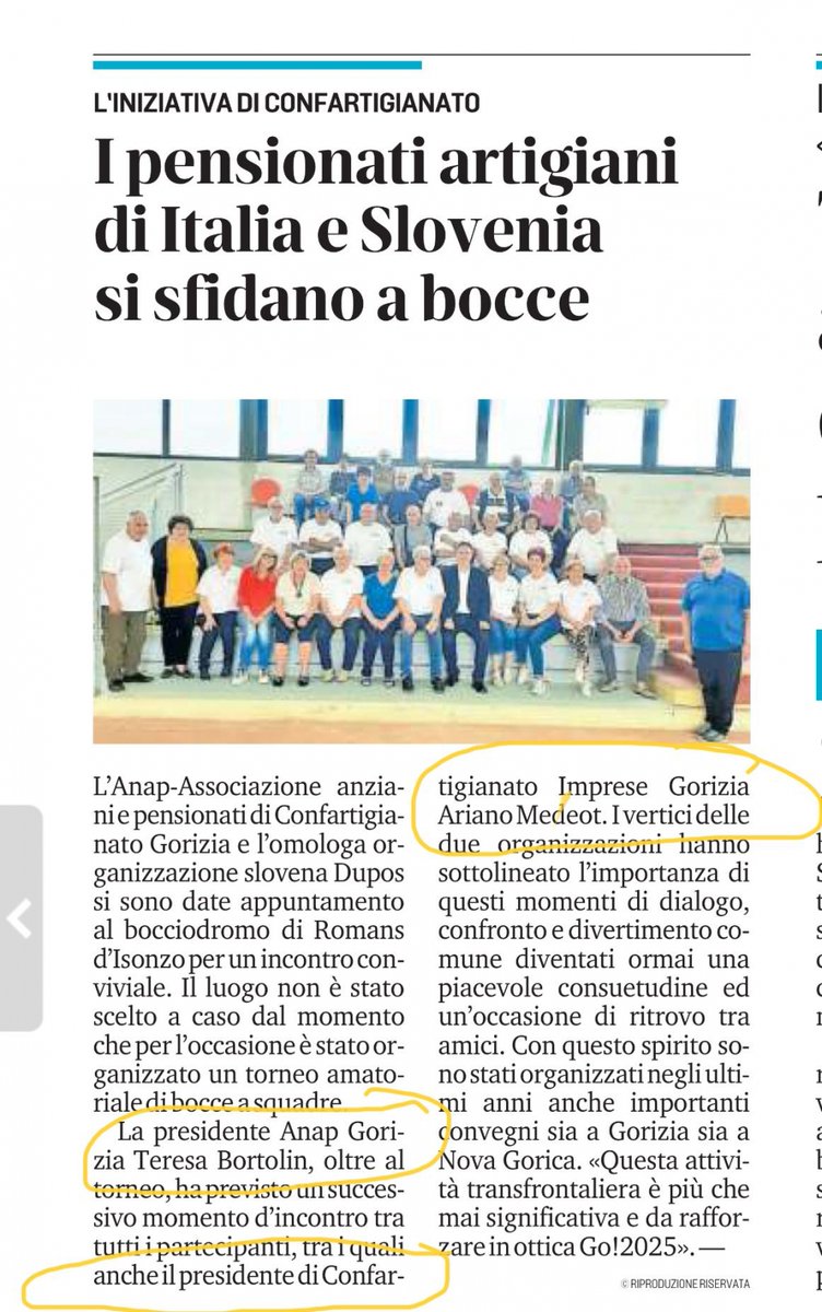 Da #ilpiccolo e #messaggeroveneto (edizione di Gorizia) di oggi 8 giugno <a href="/ArtigianiGo/">Artigiani Gorizia</a> <a href="/Confartigianato/">Confartigianato</a> #NoiConfartigianato