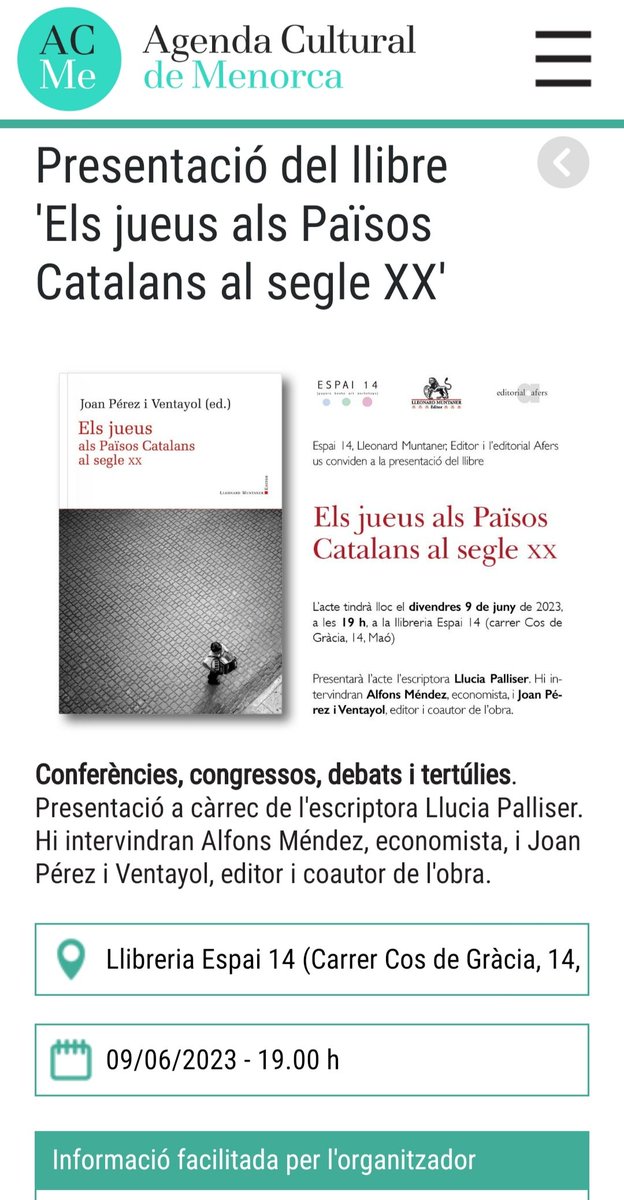 Joan Pérez Ventayol tweet media